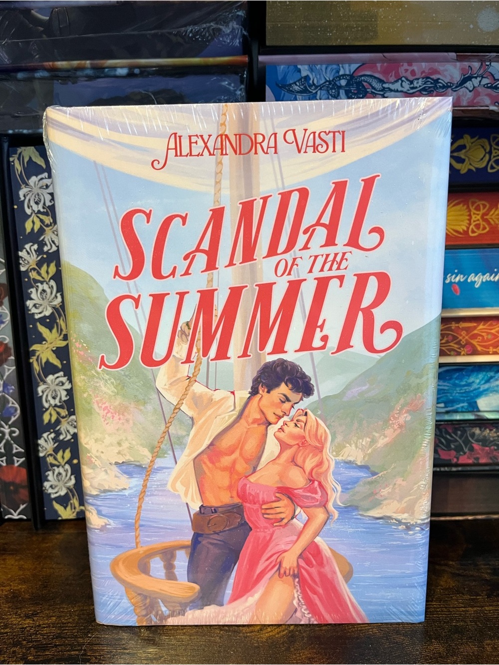 Scandal of the Summer by Alexandra Vasti Owlcrate Romance Exclusive